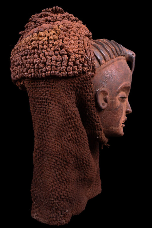 Mask - Wood, Rope - Chokwe - Congo DRC