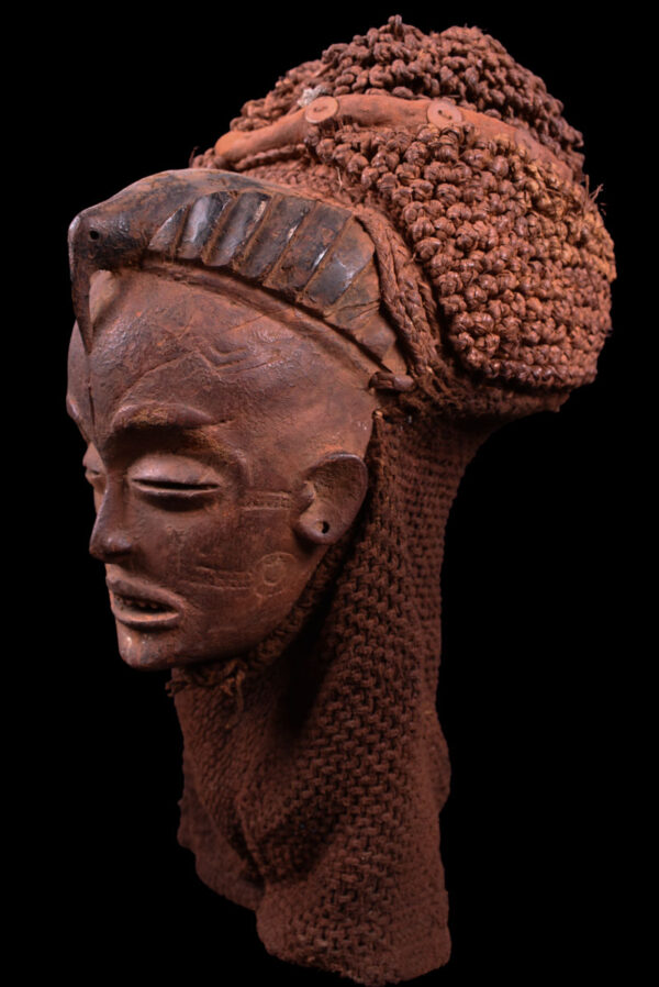 Mask - Wood, Rope - Chokwe - Congo DRC