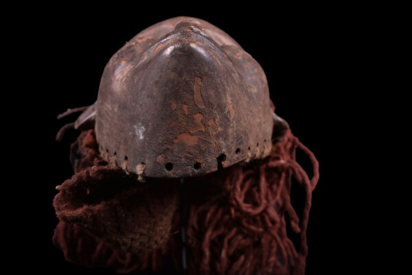 Mask - Wood, Raphia - Lwena - Angola