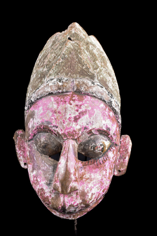 Tribal mask - Wood - Nepal