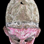 Tribal mask - Wood - Nepal