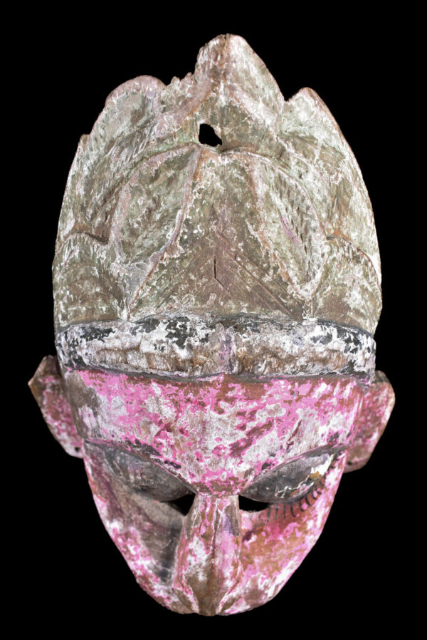 Tribal mask - Wood - Nepal