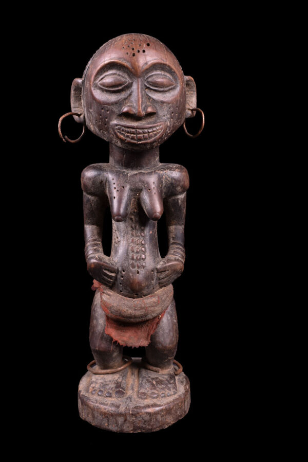 Ancestor figure - Wood - Chokwe - Congo
