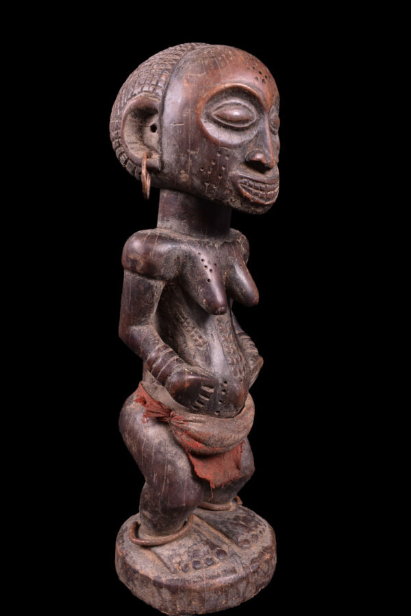 Ancestor figure - Wood - Chokwe - Congo