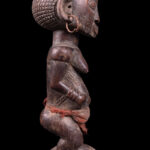 Ancestor figure - Wood - Chokwe - Congo