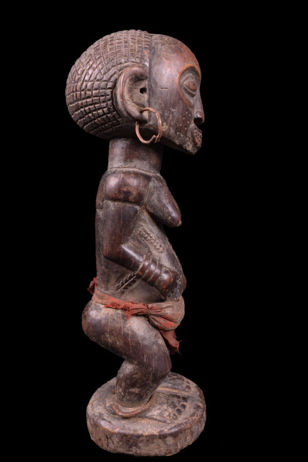 Ancestor figure - Wood - Chokwe - Congo