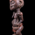 Ancestor figure - Wood - Chokwe - Congo
