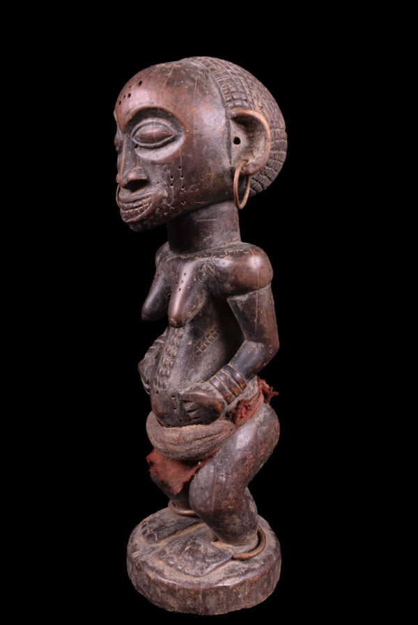 Ancestor figure - Wood - Chokwe - Congo