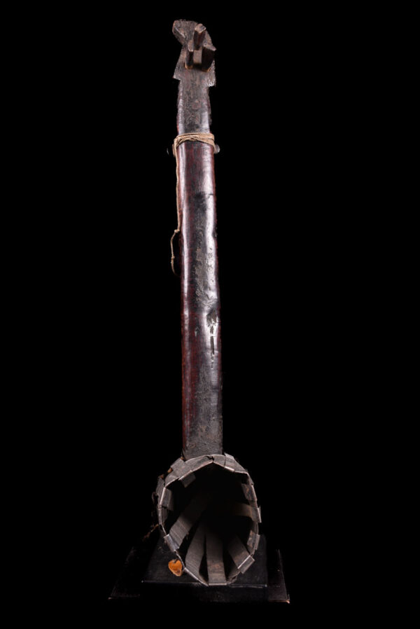 Tungna instrument - Wood, Metal - Nepal