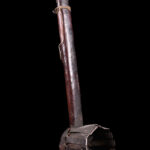 Tungna instrument - Wood, Metal - Nepal