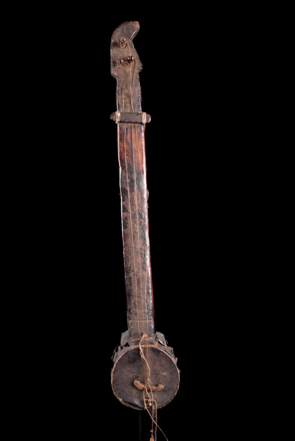 Tungna instrument - Wood, Metal - Nepal