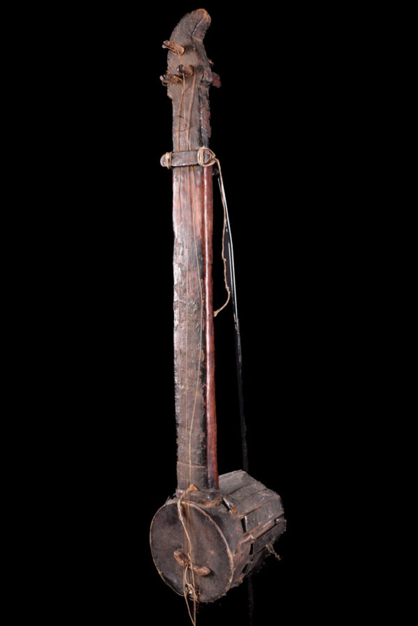 Tungna instrument - Wood, Metal - Nepal