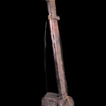 Tungna instrument - Wood, Metal - Nepal