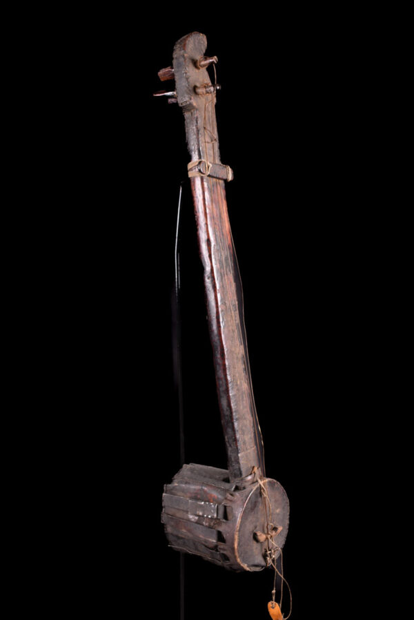 Tungna instrument - Wood, Metal - Nepal