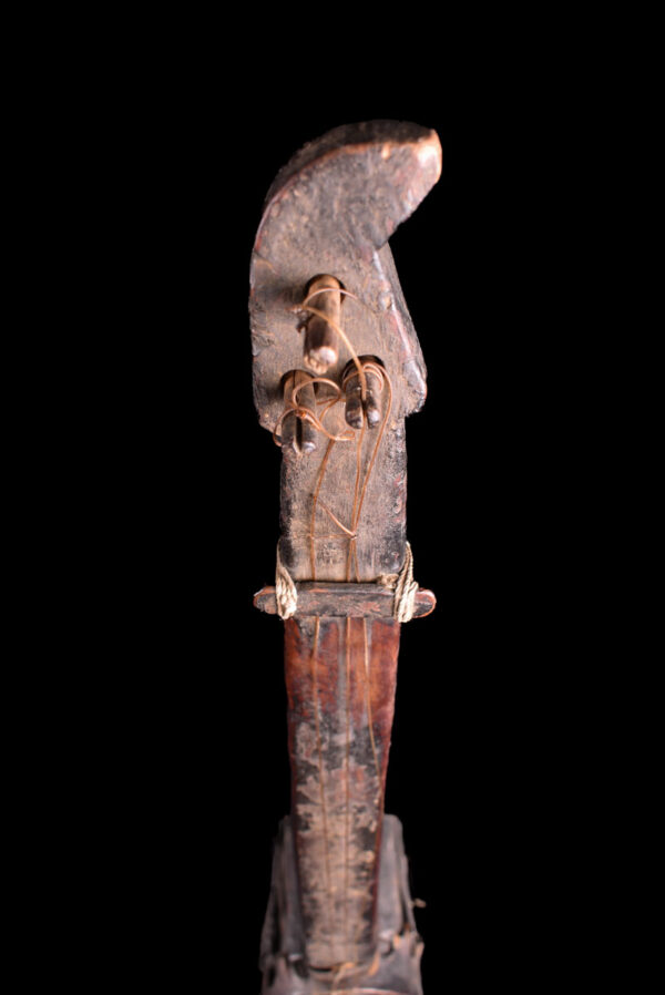 Tungna instrument - Wood, Metal - Nepal