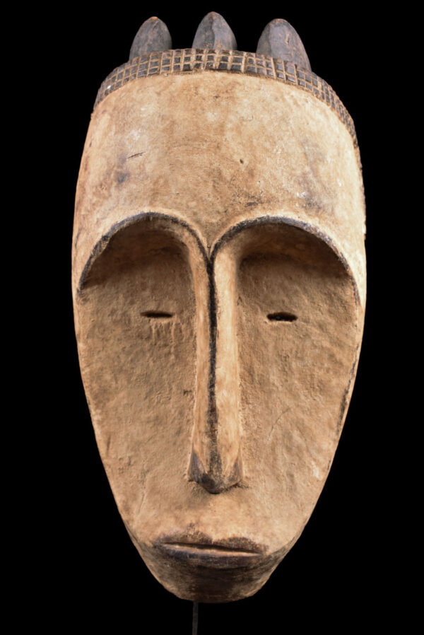 Ngil mask - Wood - Fang - Gabon