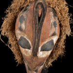 Initiation mask - Wood - Bembe - DR Congo