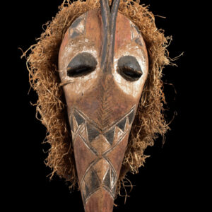 Initiation mask - Wood - Bembe - DR Congo
