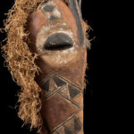 Initiation mask - Wood - Bembe - DR Congo