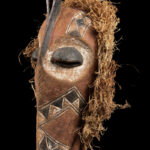Initiation mask - Wood - Bembe - DR Congo