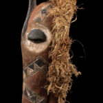 Initiation mask - Wood - Bembe - DR Congo