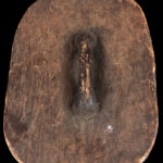 Dance shield - Wood - Eket - Nigeria