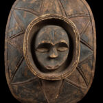 Dance shield - Wood - Eket - Nigeria