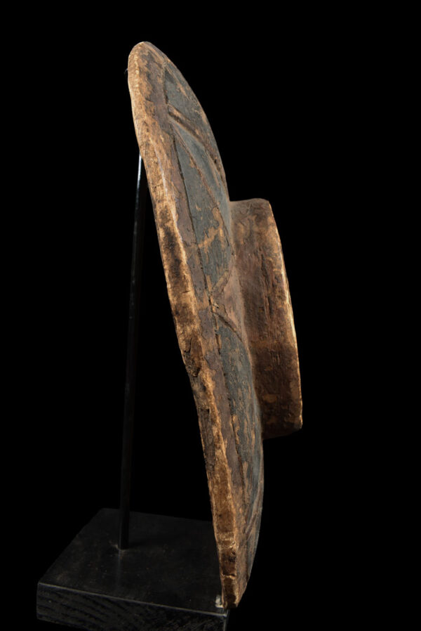 Dance shield - Wood - Eket - Nigeria