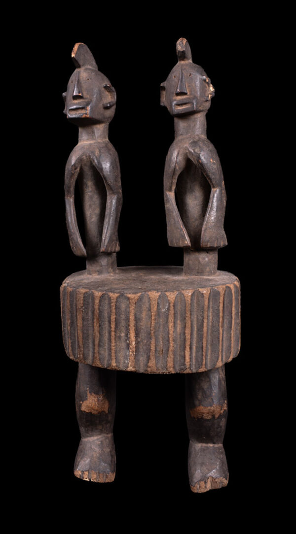 Ancestor couple - Wood - Chamba - Nigeria