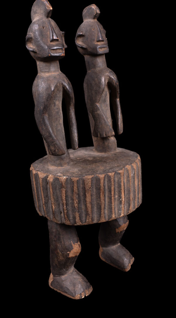 Ancestor couple - Wood - Chamba - Nigeria