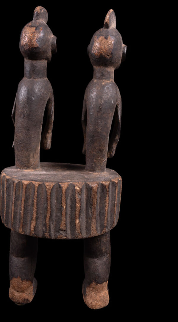 Ancestor couple - Wood - Chamba - Nigeria