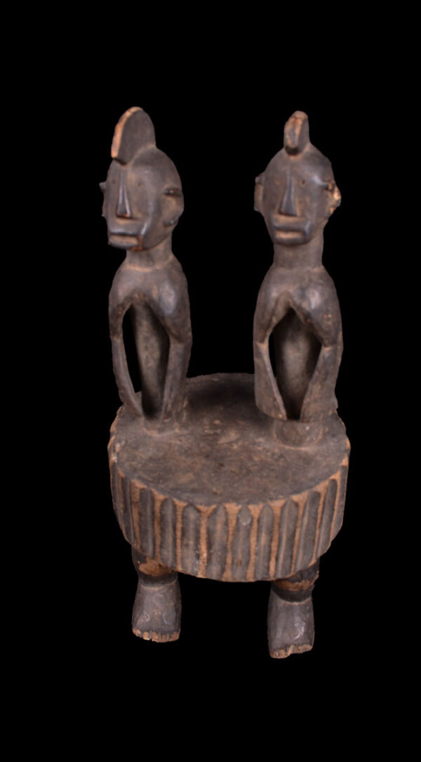 Ancestor couple - Wood - Chamba - Nigeria