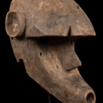 Zoömorphic mask - Wood - Bambara - Mali