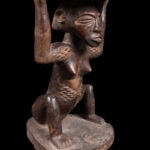 Stool - Wood - Luba - DR Congo