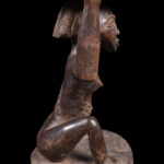 Stool - Wood - Luba - DR Congo
