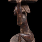 Stool - Wood - Luba - DR Congo