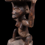 Stool - Wood - Luba - DR Congo