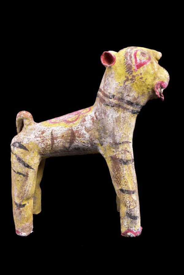 Tiger figure - Terracotta - India