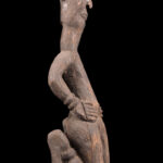 King ancestral figure - Wood - Ndengese - DR Congo