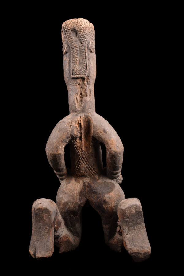 King ancestral figure - Wood - Ndengese - DR Congo