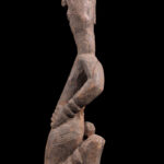 King ancestral figure - Wood - Ndengese - DR Congo