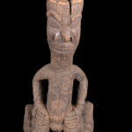 King ancestral figure - Wood - Ndengese - DR Congo