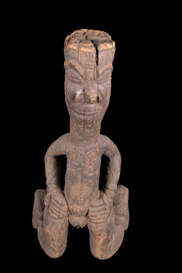 King ancestral figure - Wood - Ndengese - DR Congo