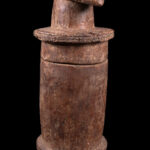 Storage Container - Wood - Mangbetu - DR Congo