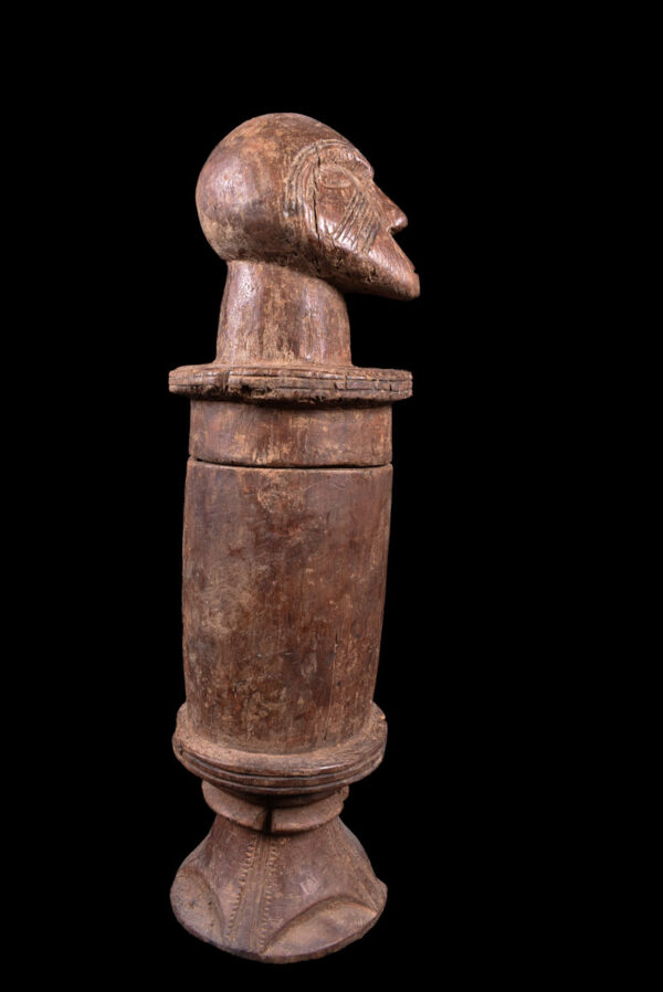Storage Container - Wood - Mangbetu - DR Congo