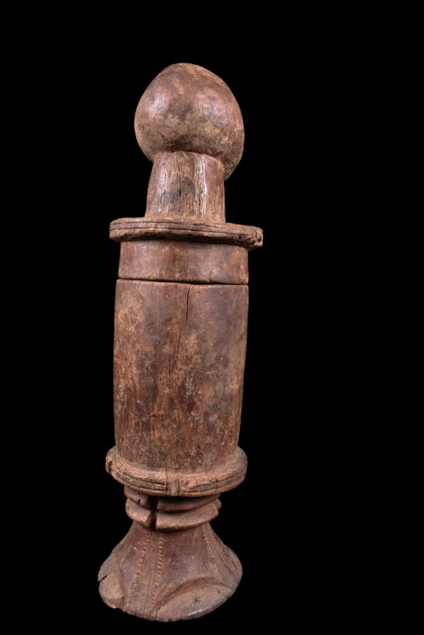 Storage Container - Wood - Mangbetu - DR Congo
