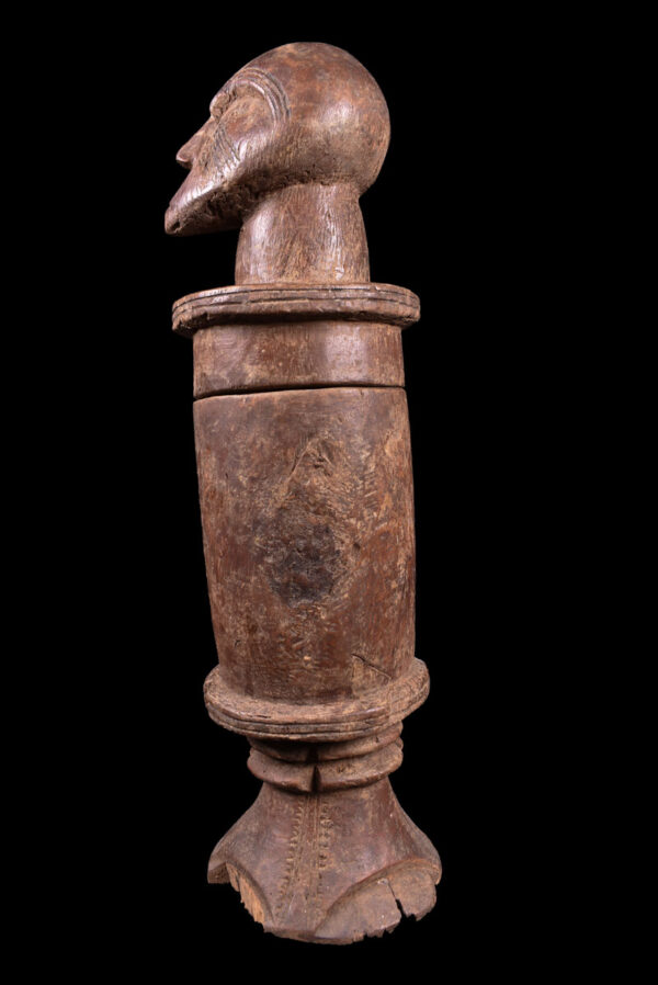 Storage Container - Wood - Mangbetu - DR Congo