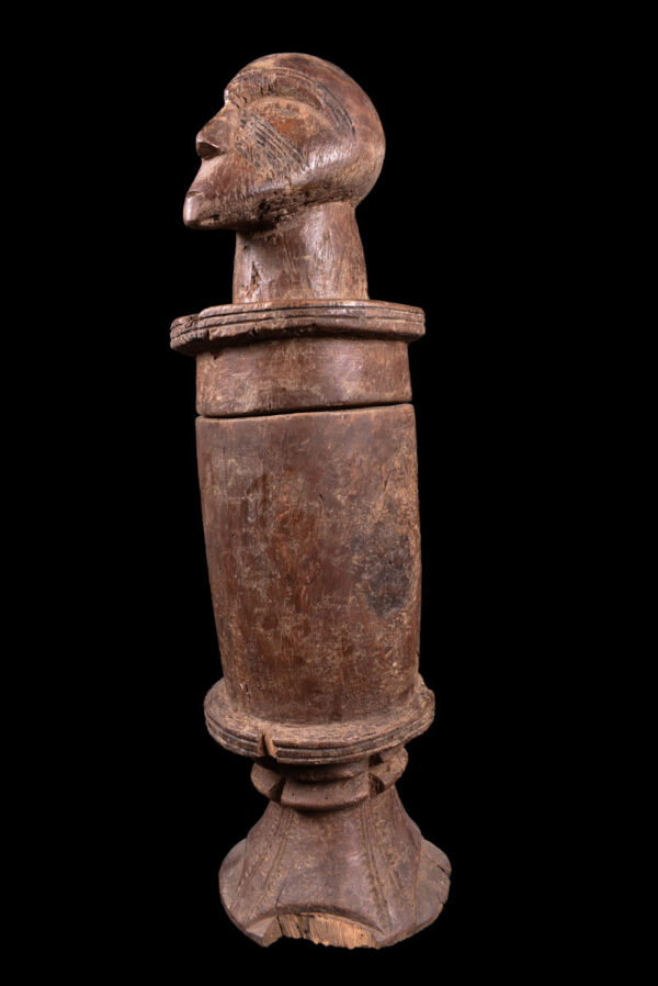 Storage Container - Wood - Mangbetu - DR Congo