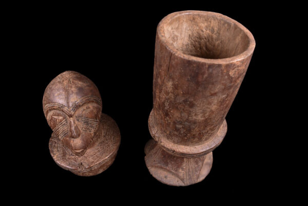 Storage Container - Wood - Mangbetu - DR Congo