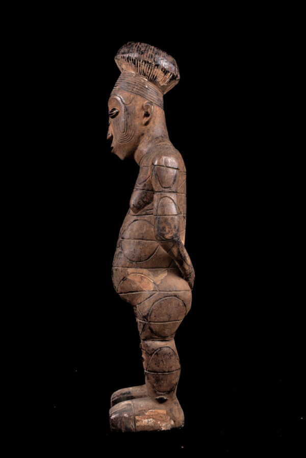 Ancestor figure - Wood - Mangbetu - Congo